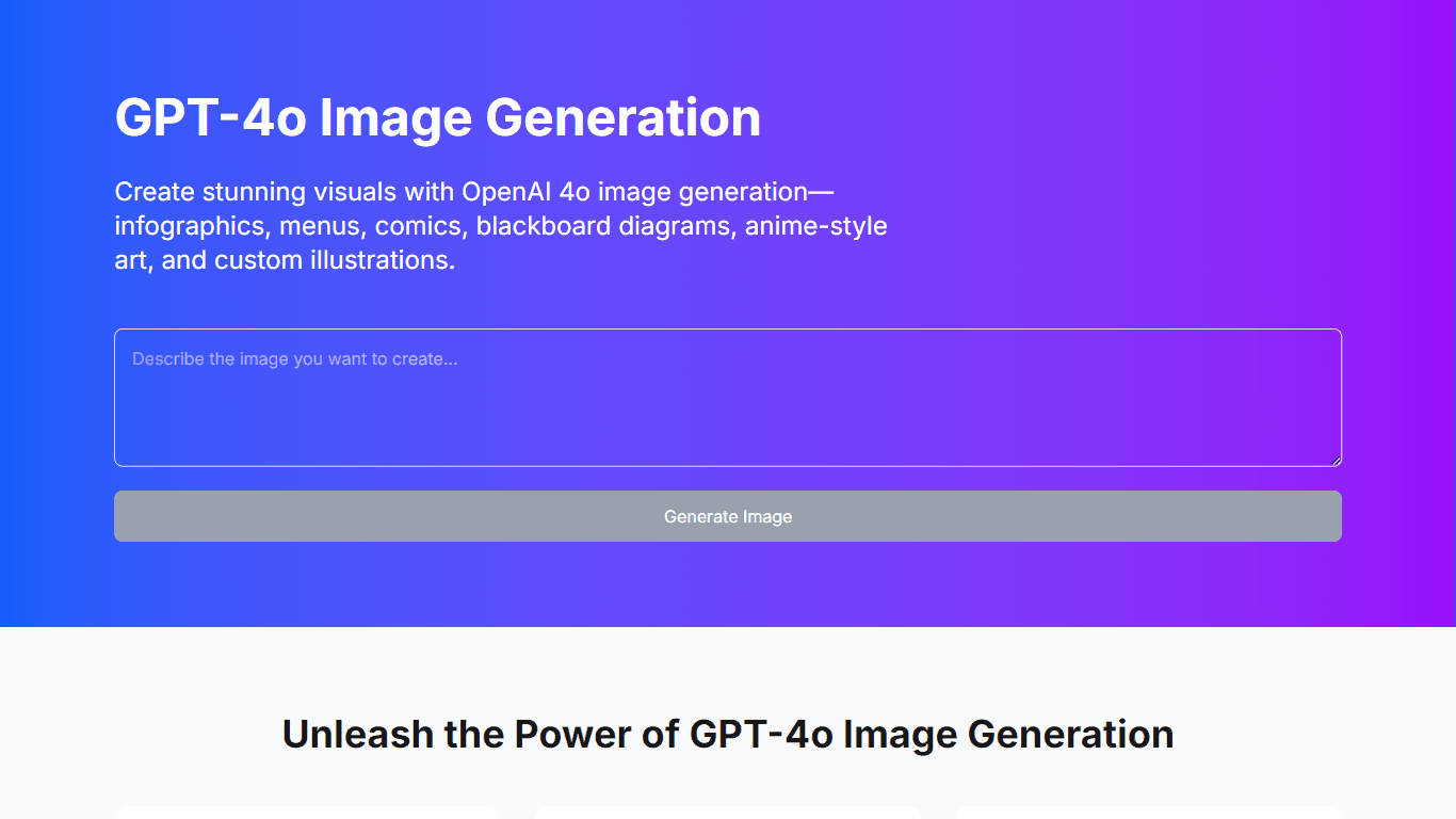 4o Image Generation