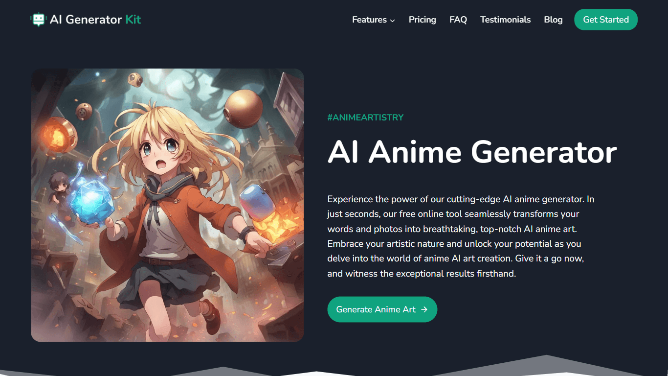 AI Anime Generator