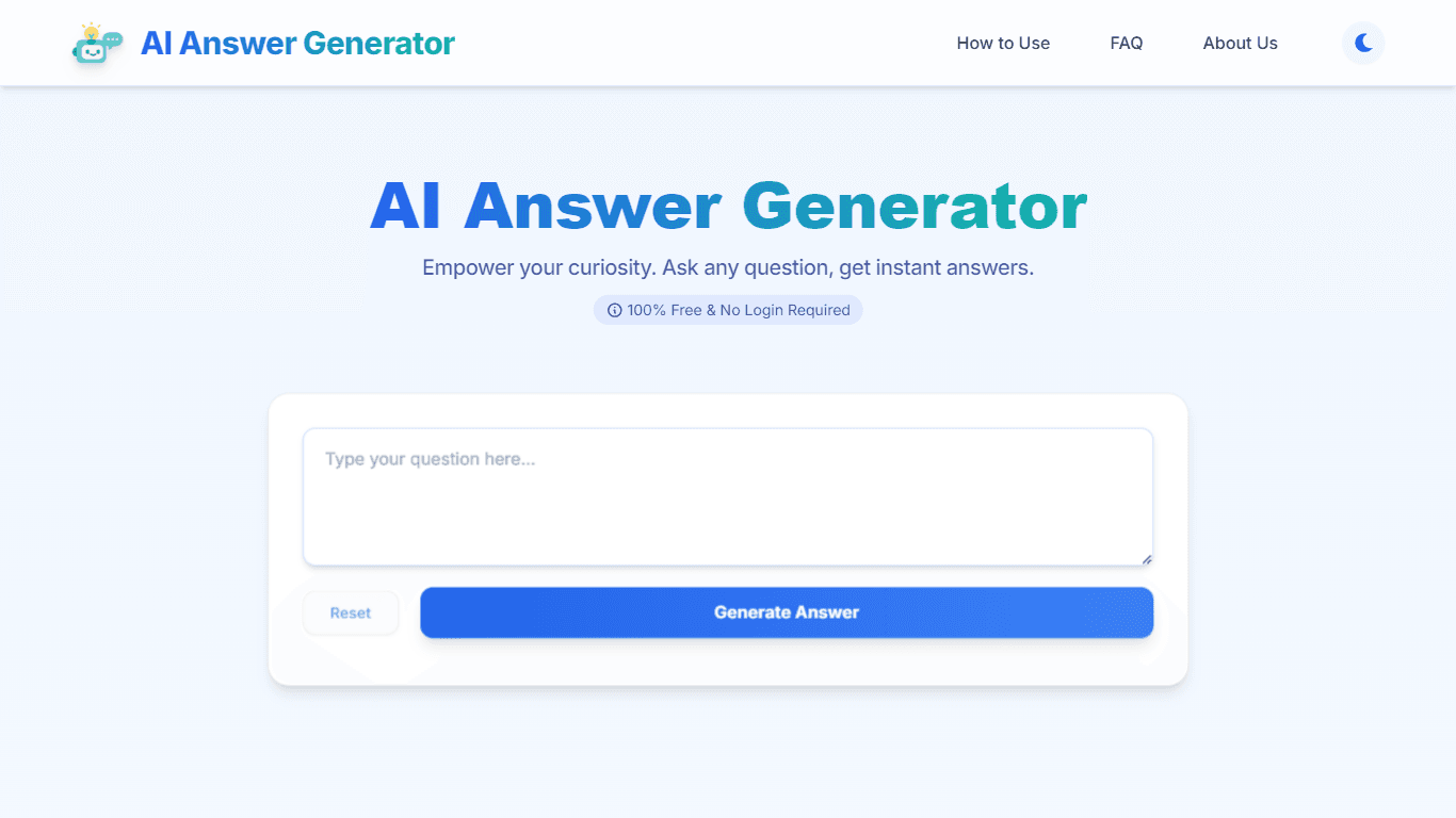 AI Answer Generator