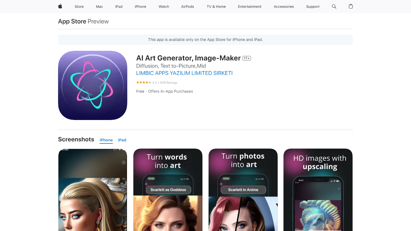 AI Art Generator, Image-Maker