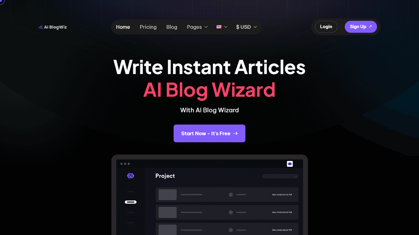 AI BlogWiz