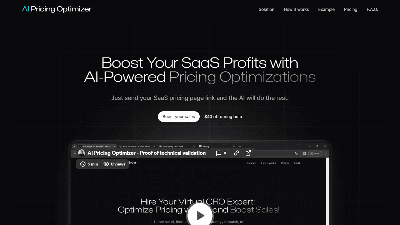 AI Pricing Optimizer