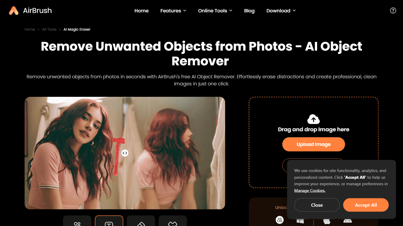 AirBrush AI Object Remover