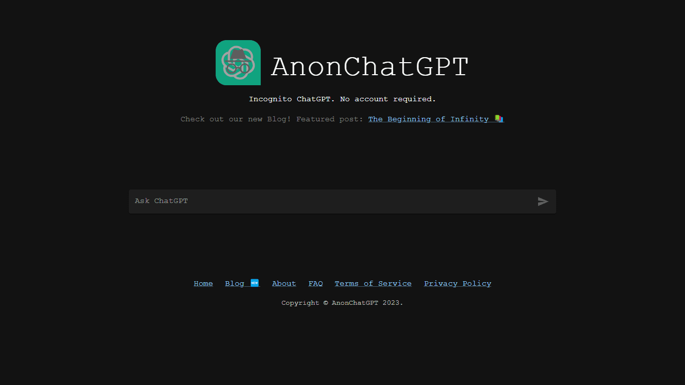 AnonChatGPT