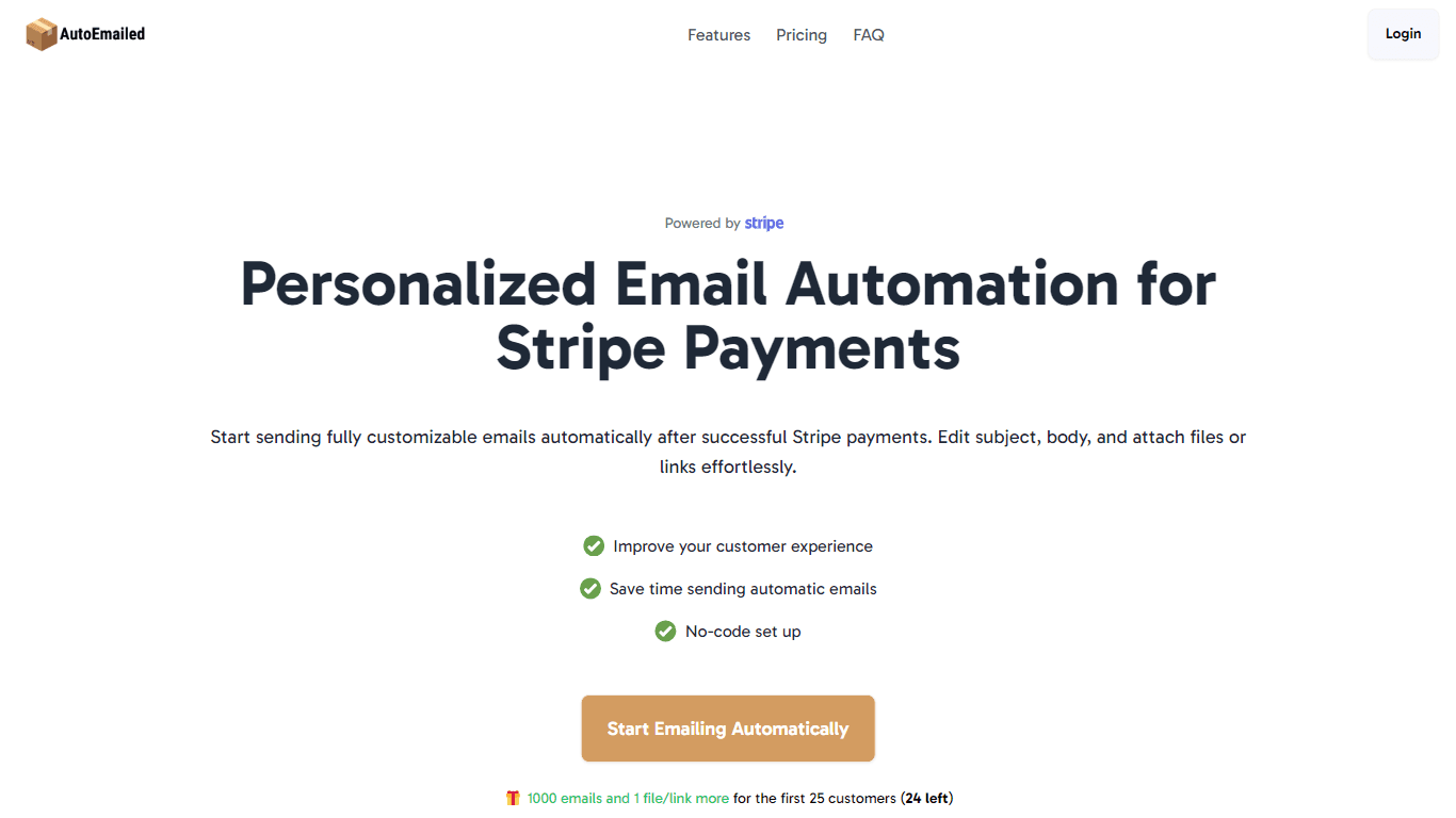AutoEmailed