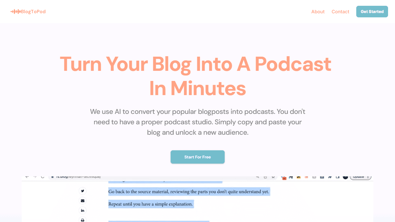 BlogToPod
