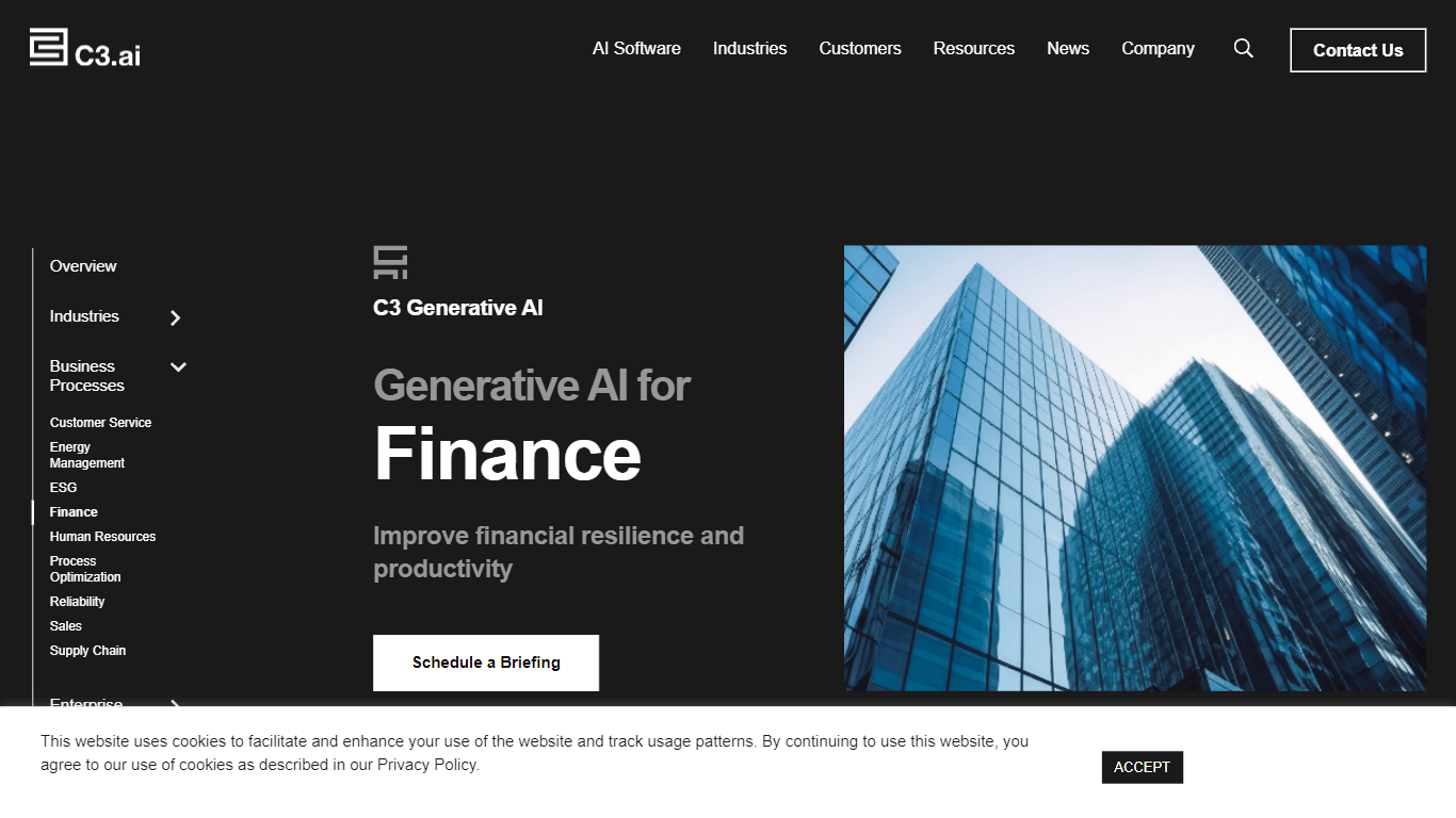 C3 Generative AI for Finance