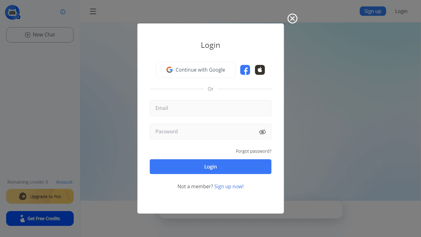 Chat with AI - LetsView Chat