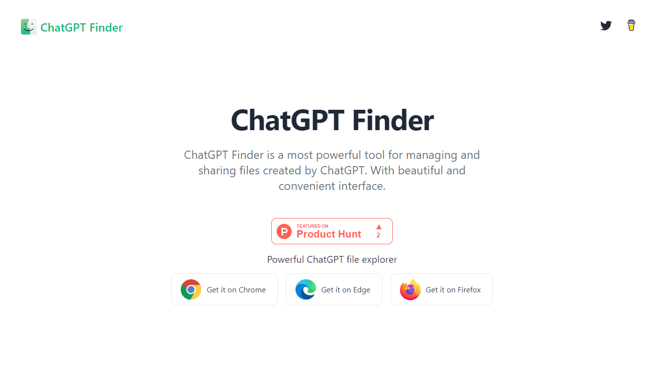 ChatGPT Finder