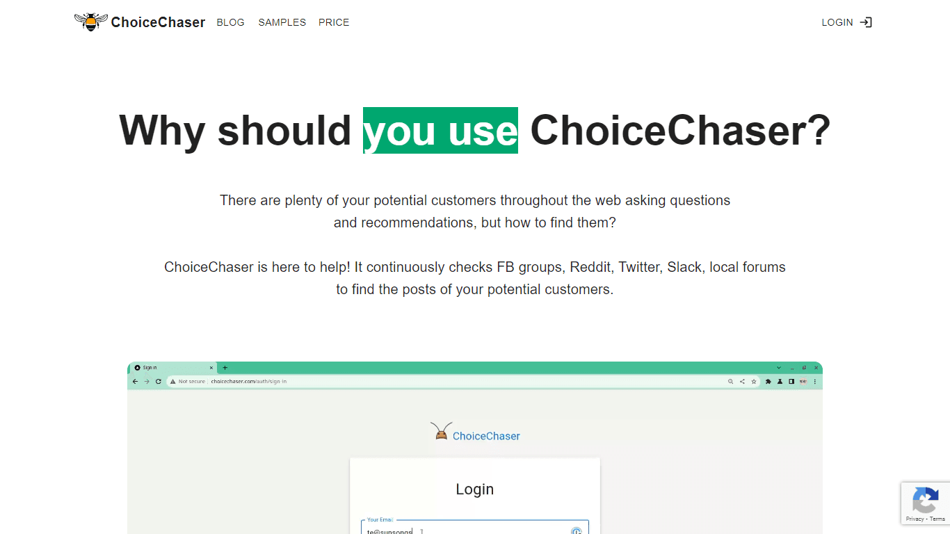 Choice Chaser