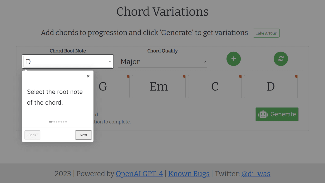 Chord Variations