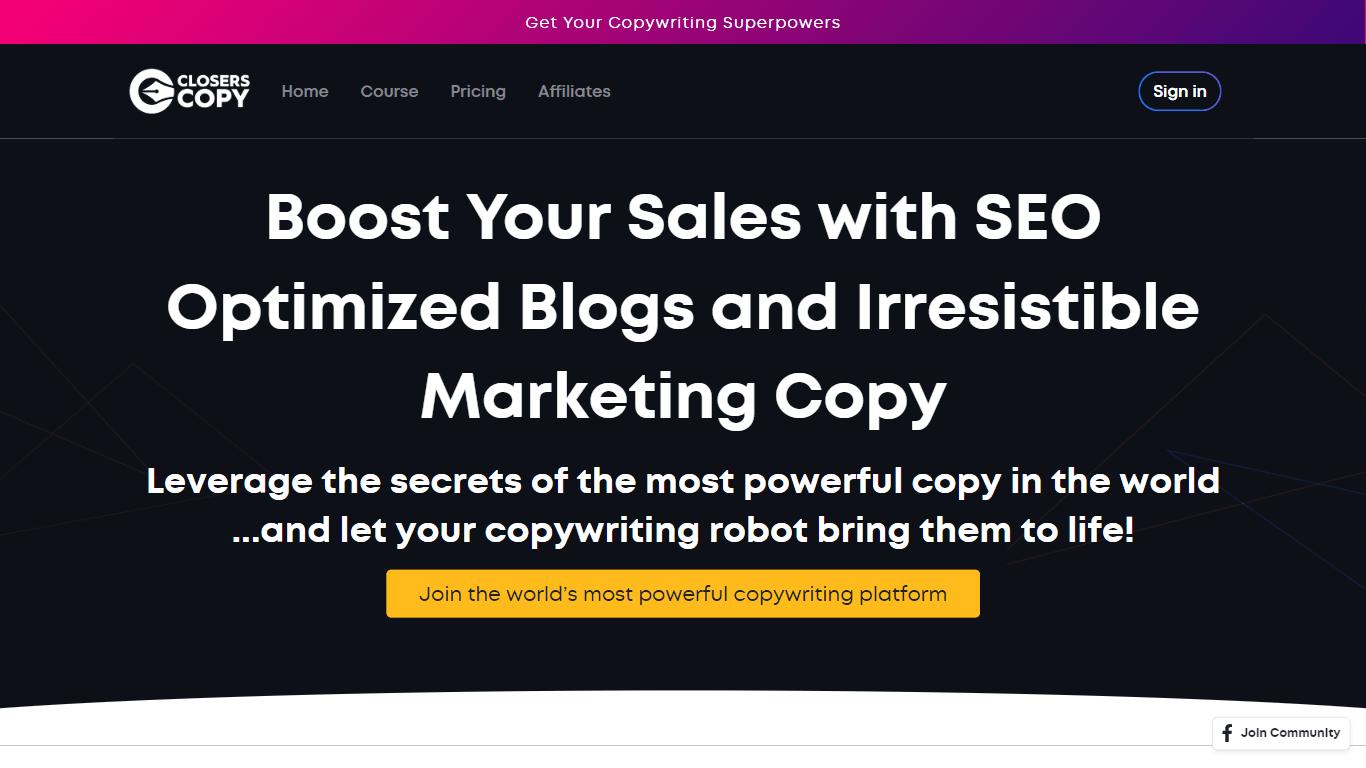 Closers Copy