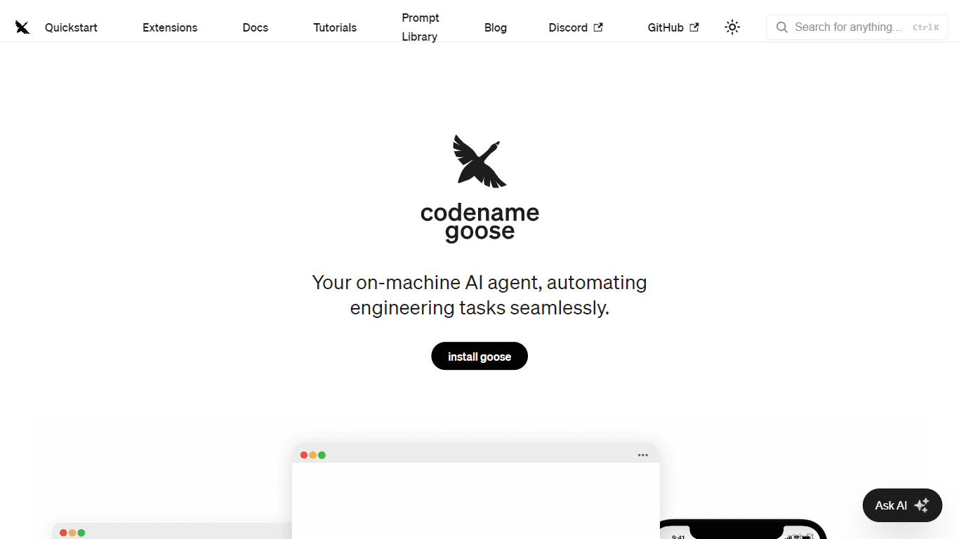 codename goose