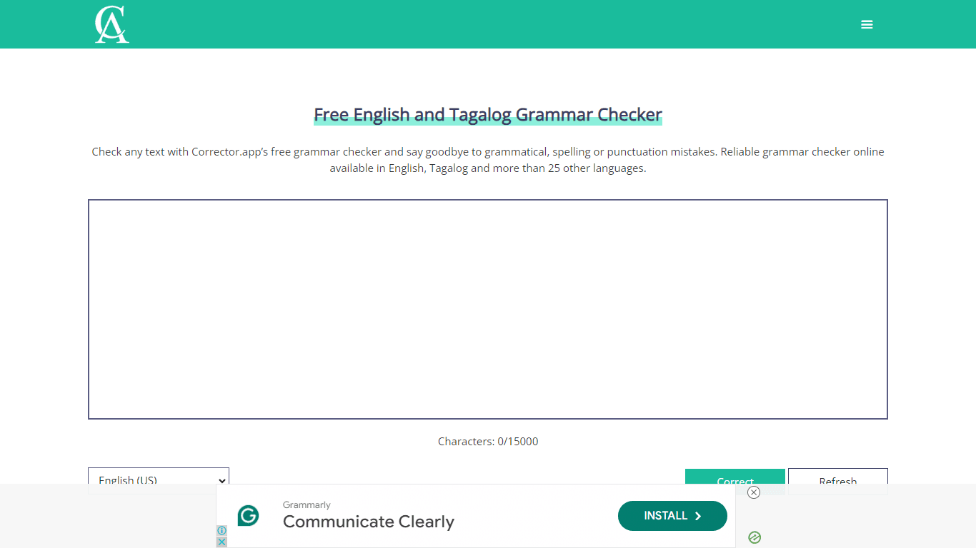 Corrector App
