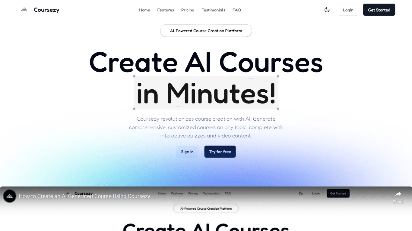 Coursezy Online