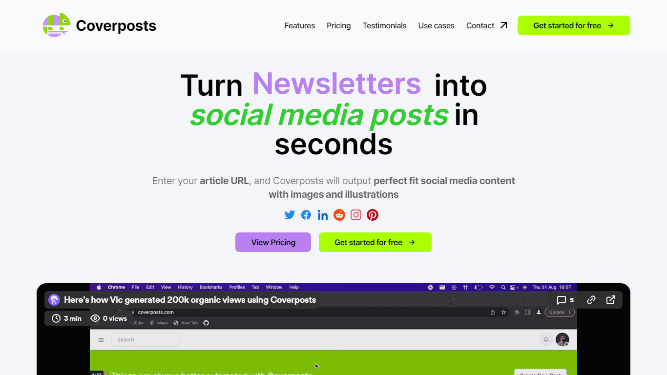Coverposts