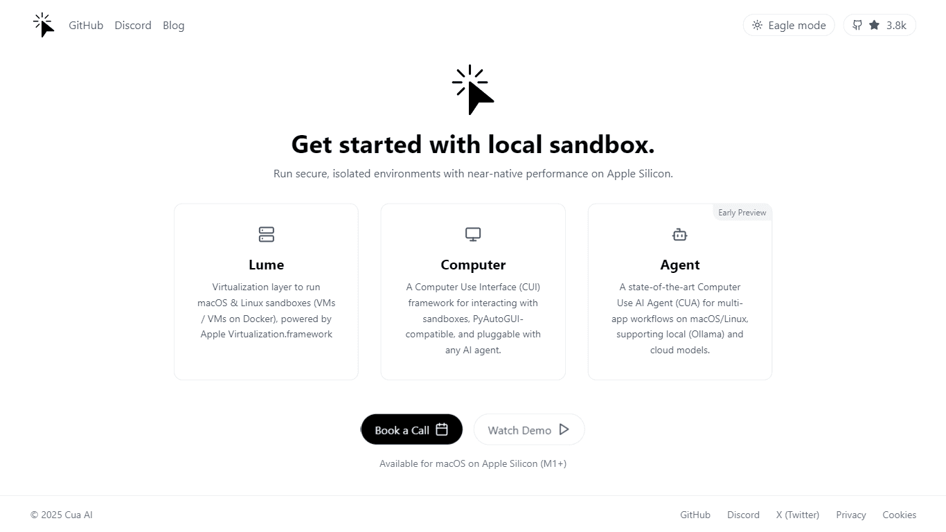 Cua sandbox