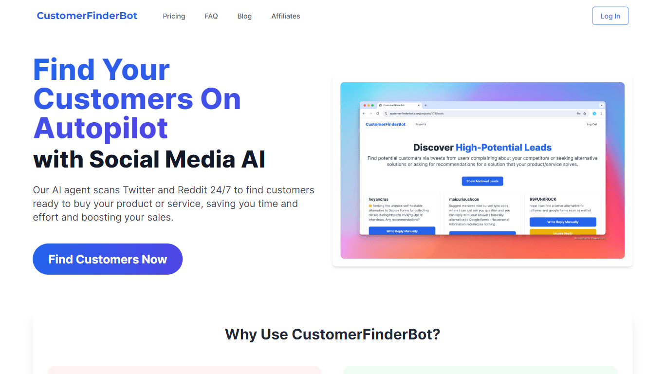 CustomerFinderBot