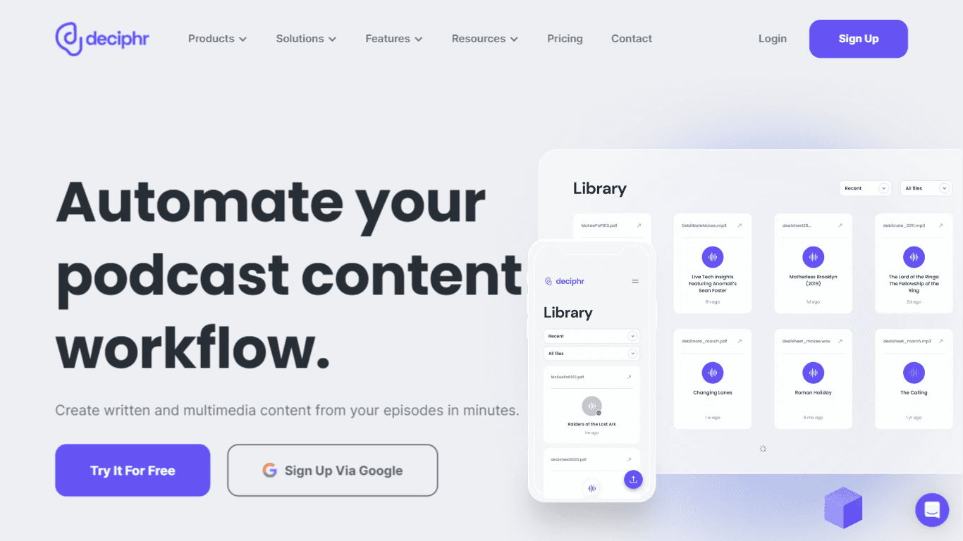 deciphr