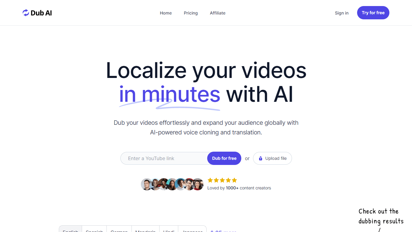 Dub AI