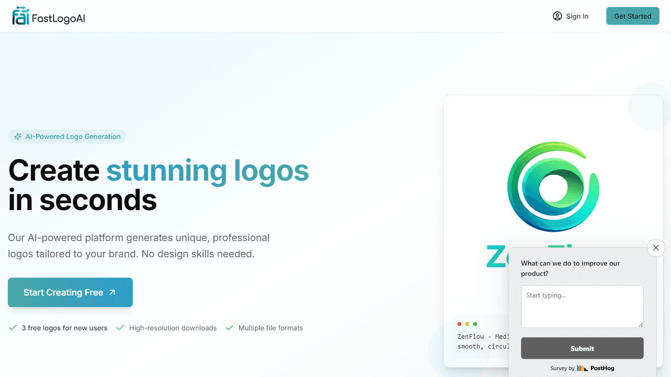 Fast Logo Ai