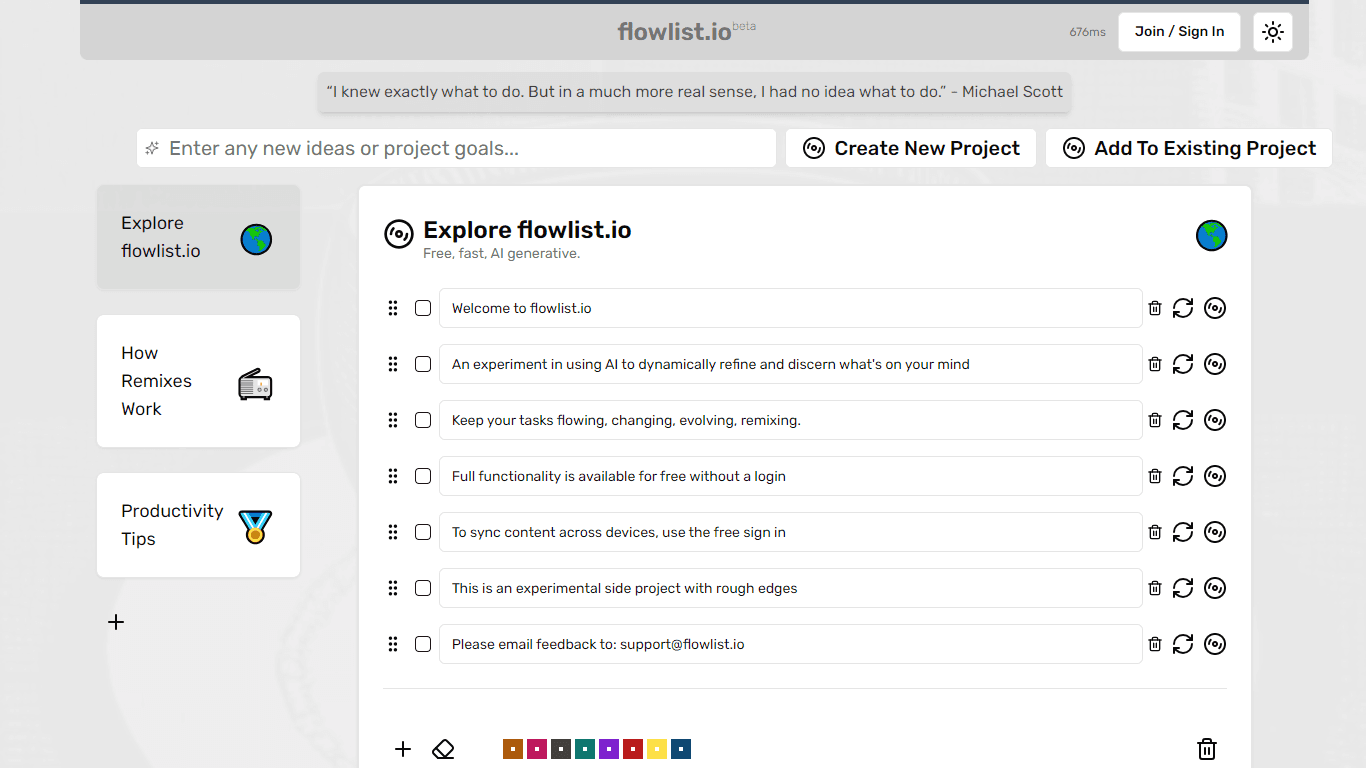 Flowlist.io