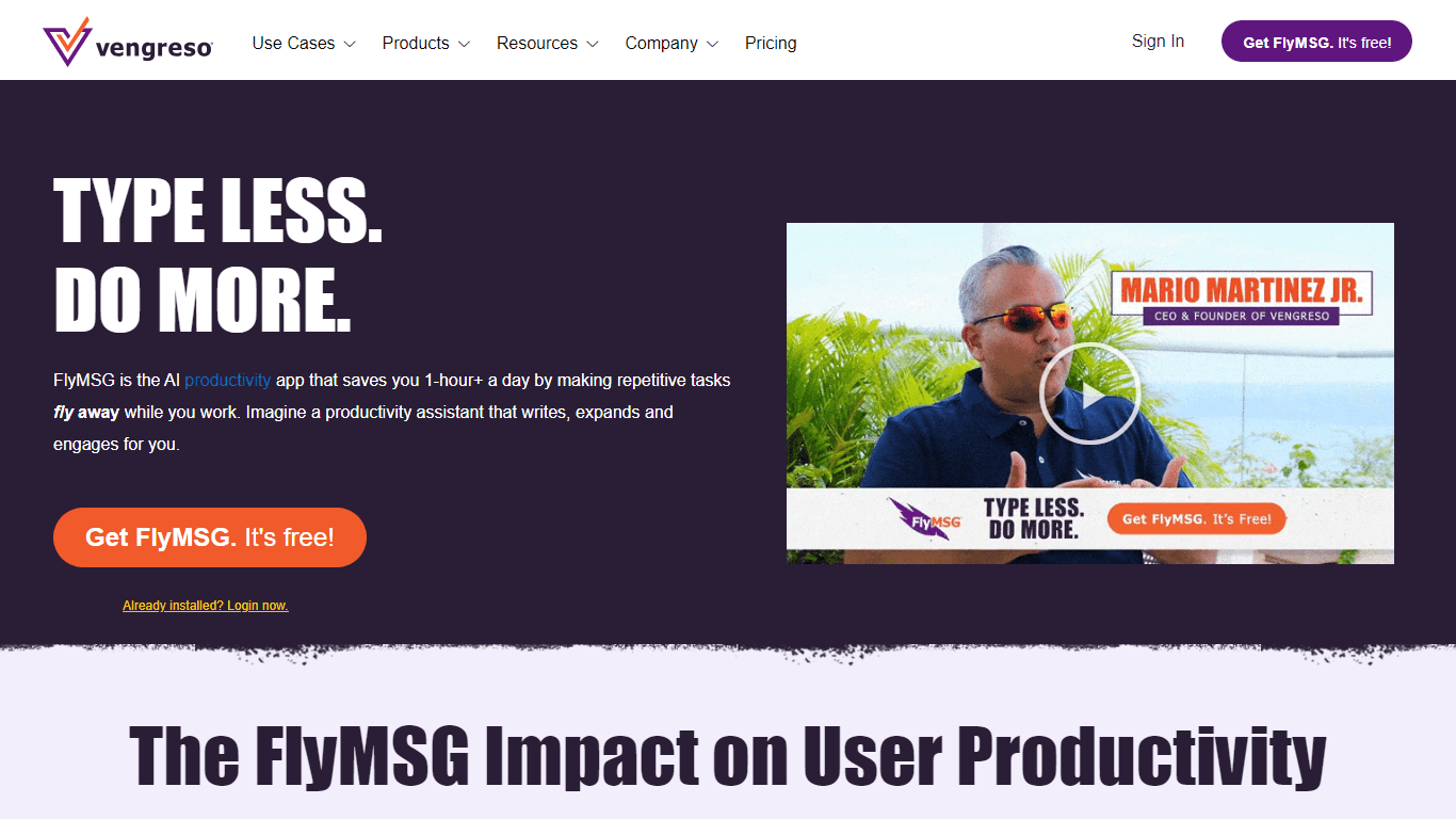 FlyMSG
