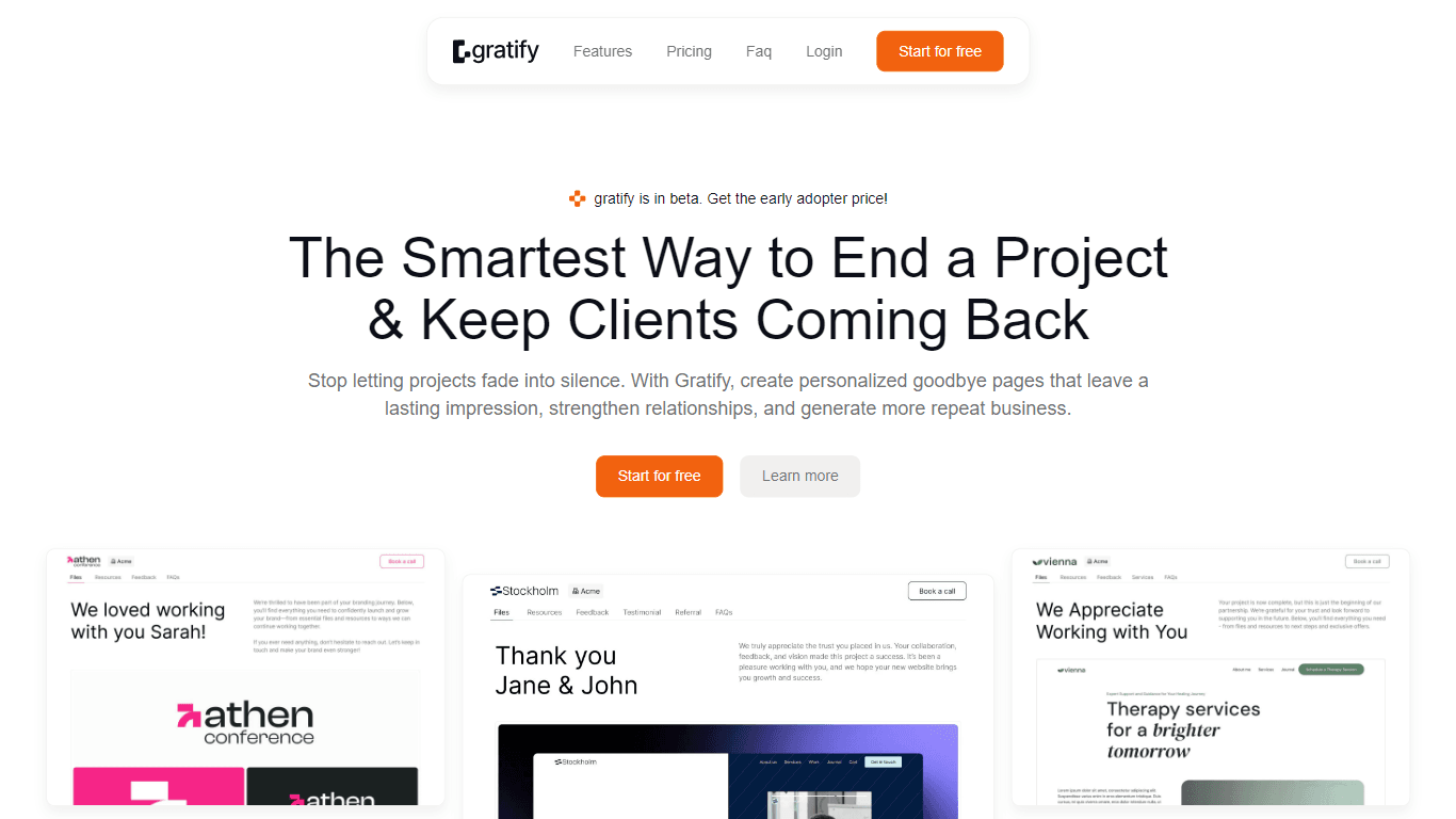 Gratify