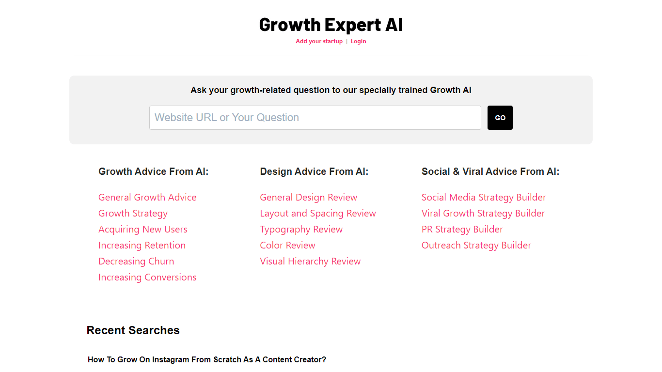 GrowthExpert AI