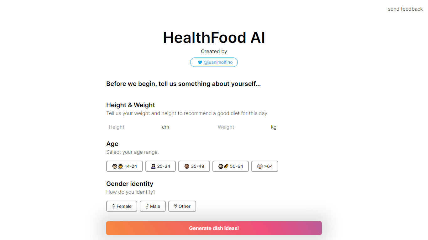 Health Food AI