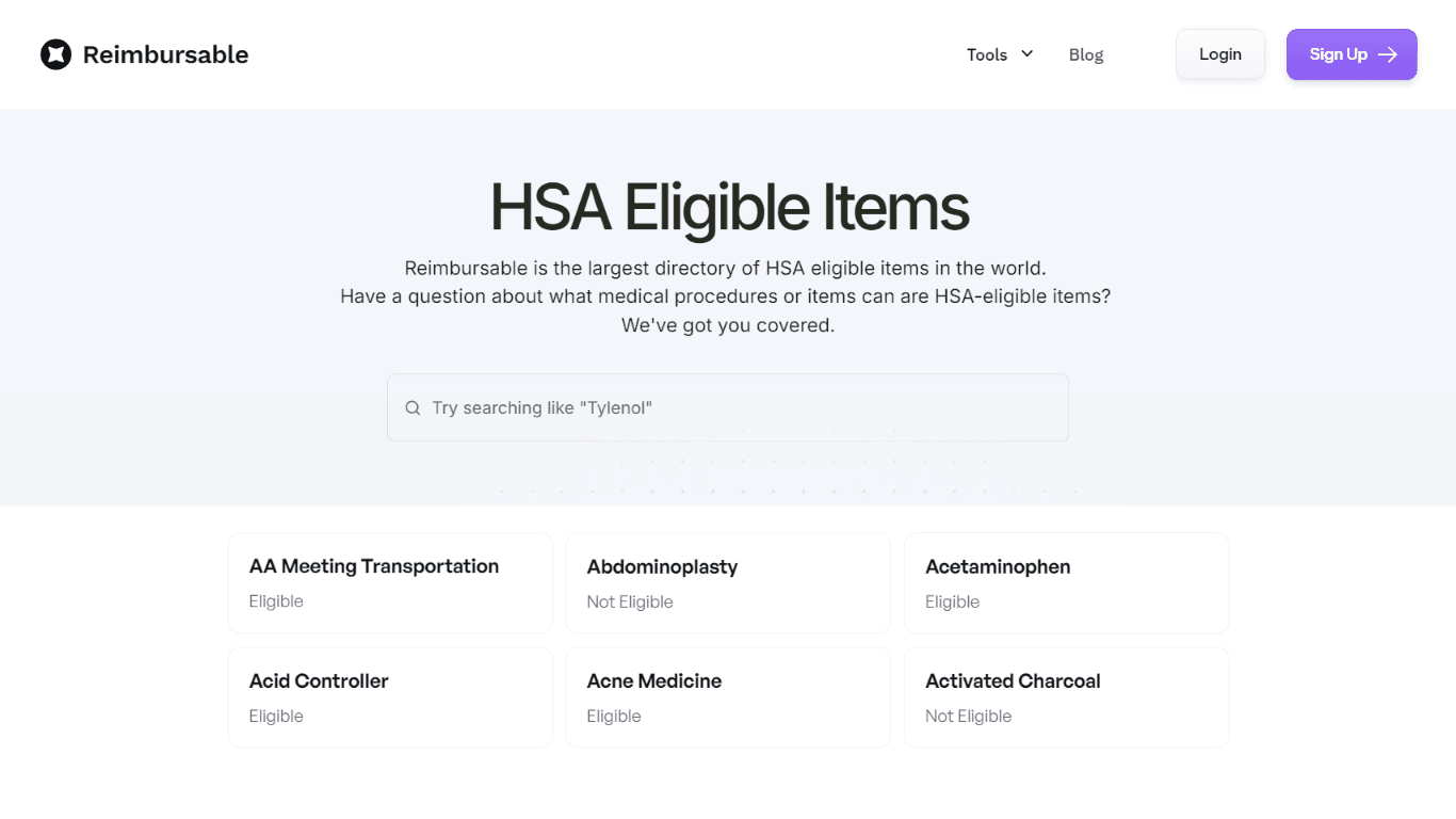 HSA Eligible