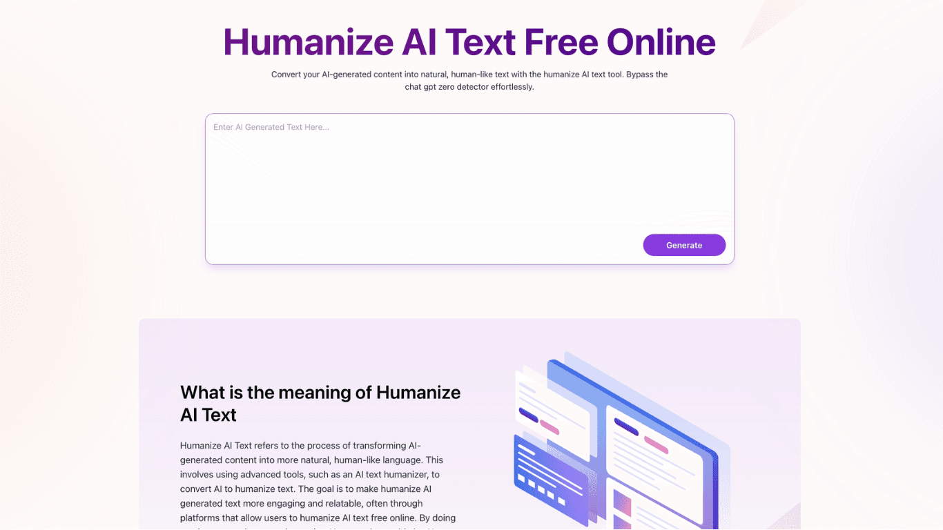 Humanize AI Text Free Online