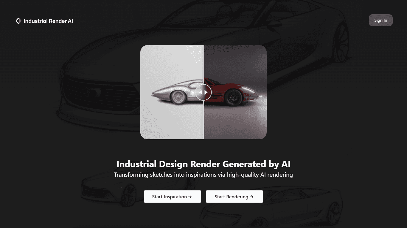 Industrial Render AI