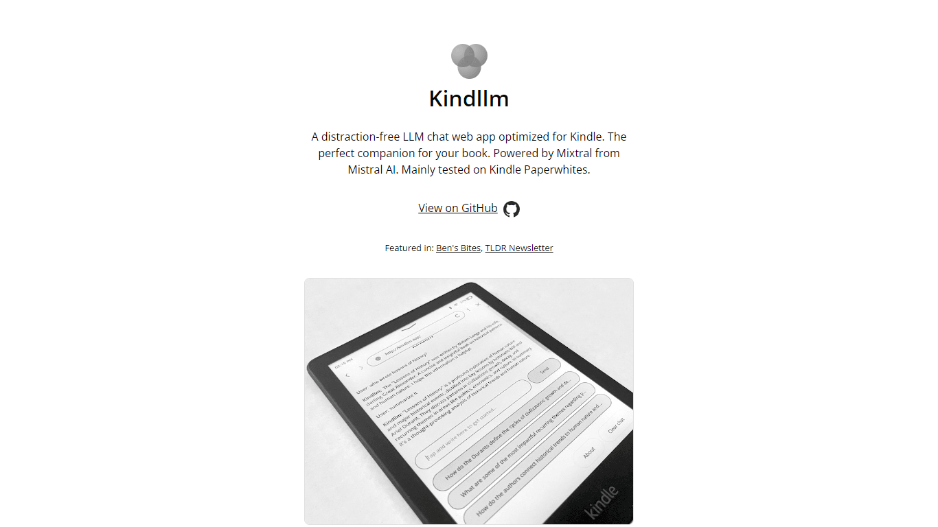 Kindllm