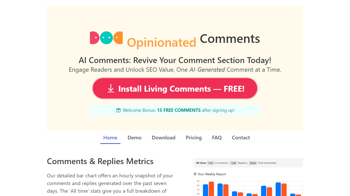 Living Comments
