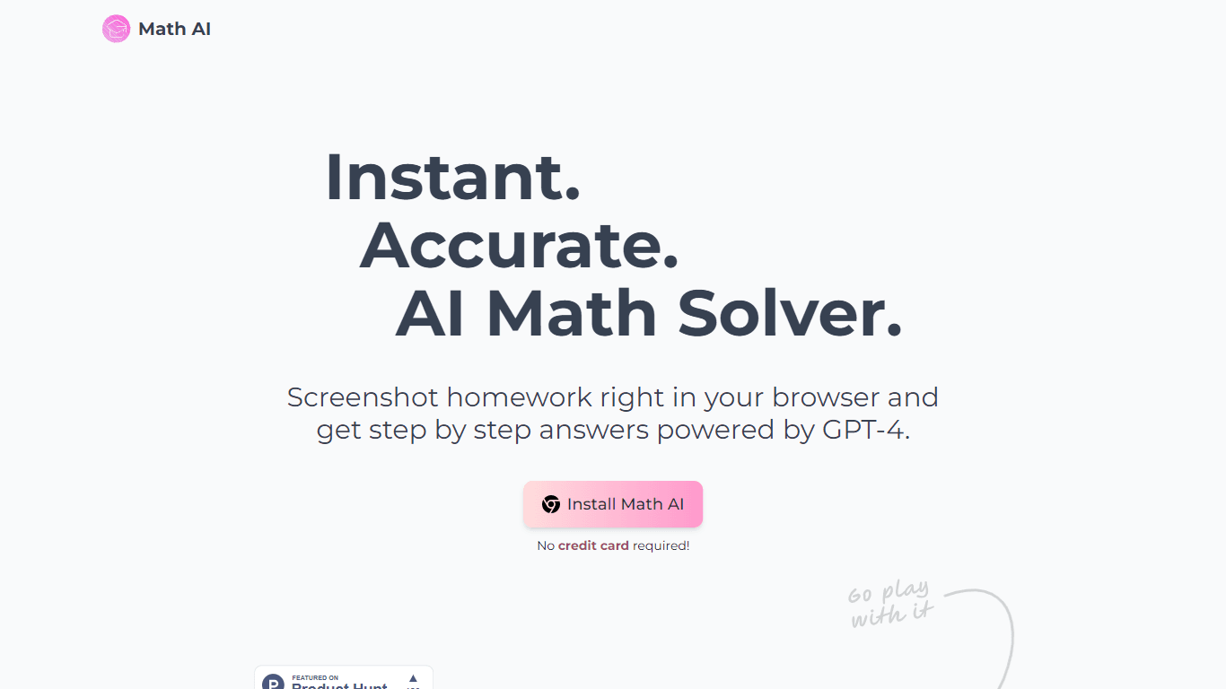 Math AI