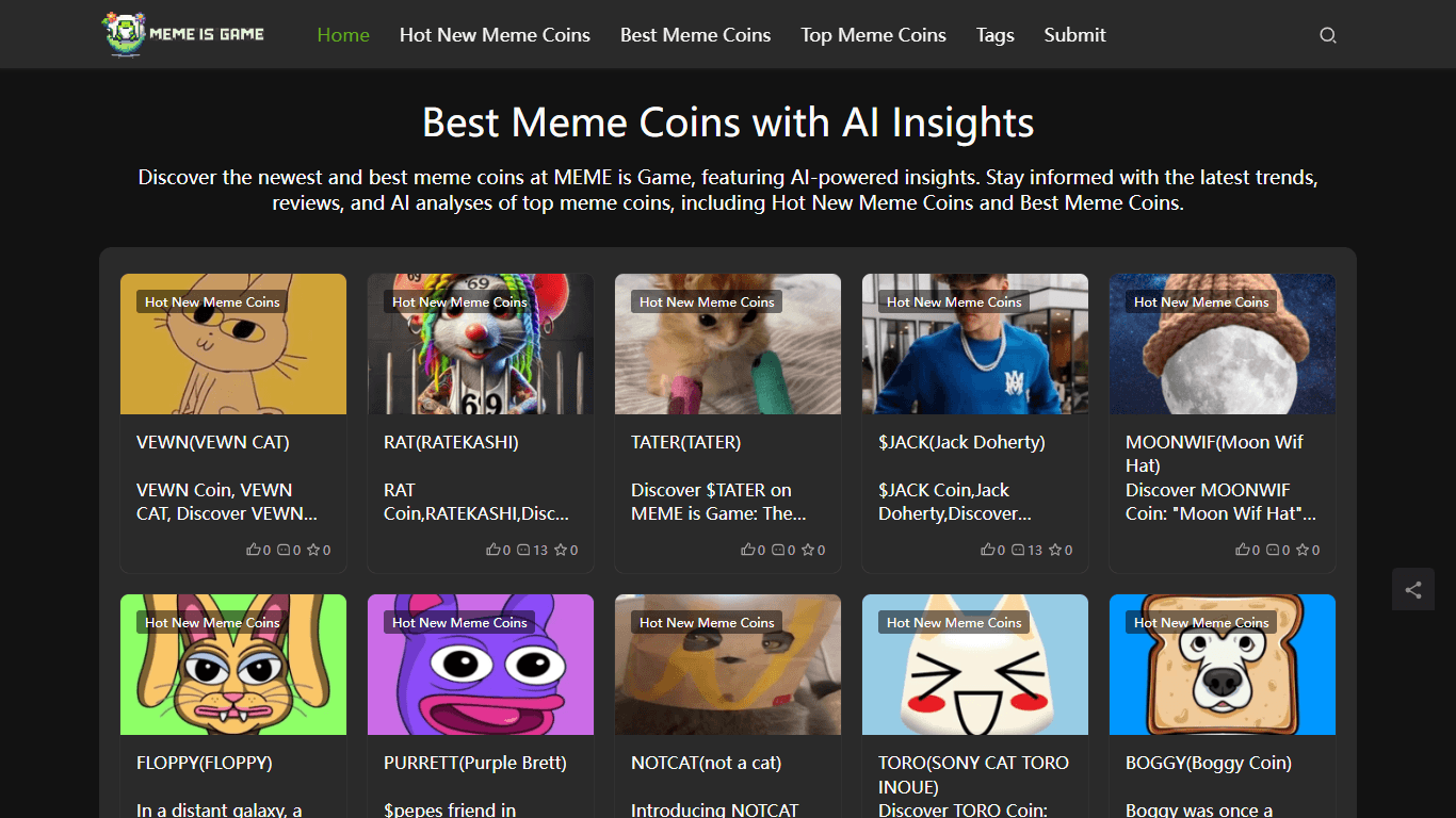 MEME is Game