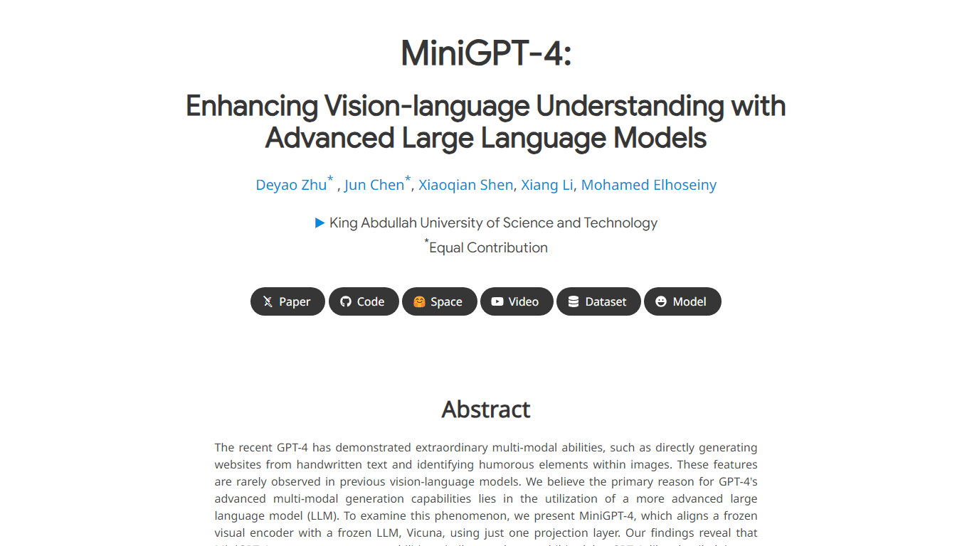 Minigpt