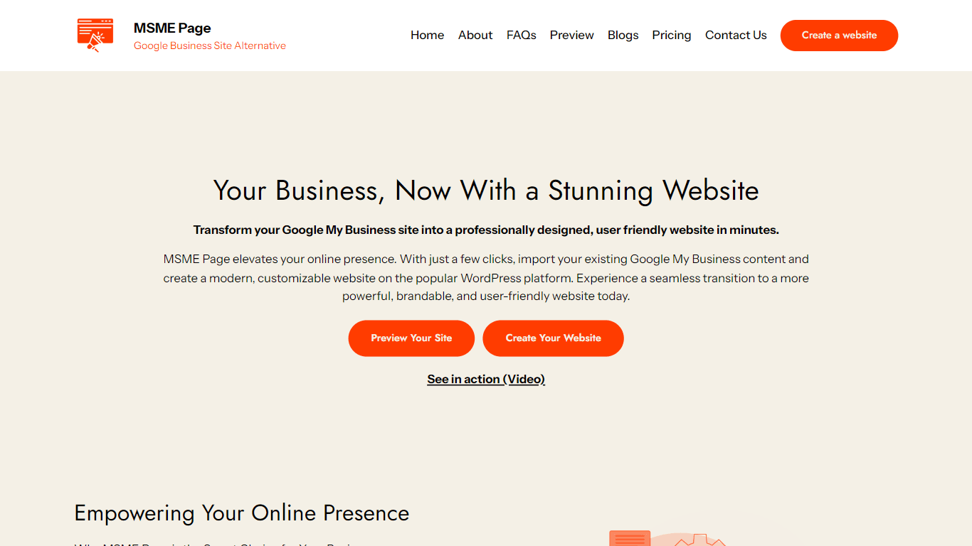 MSME Page