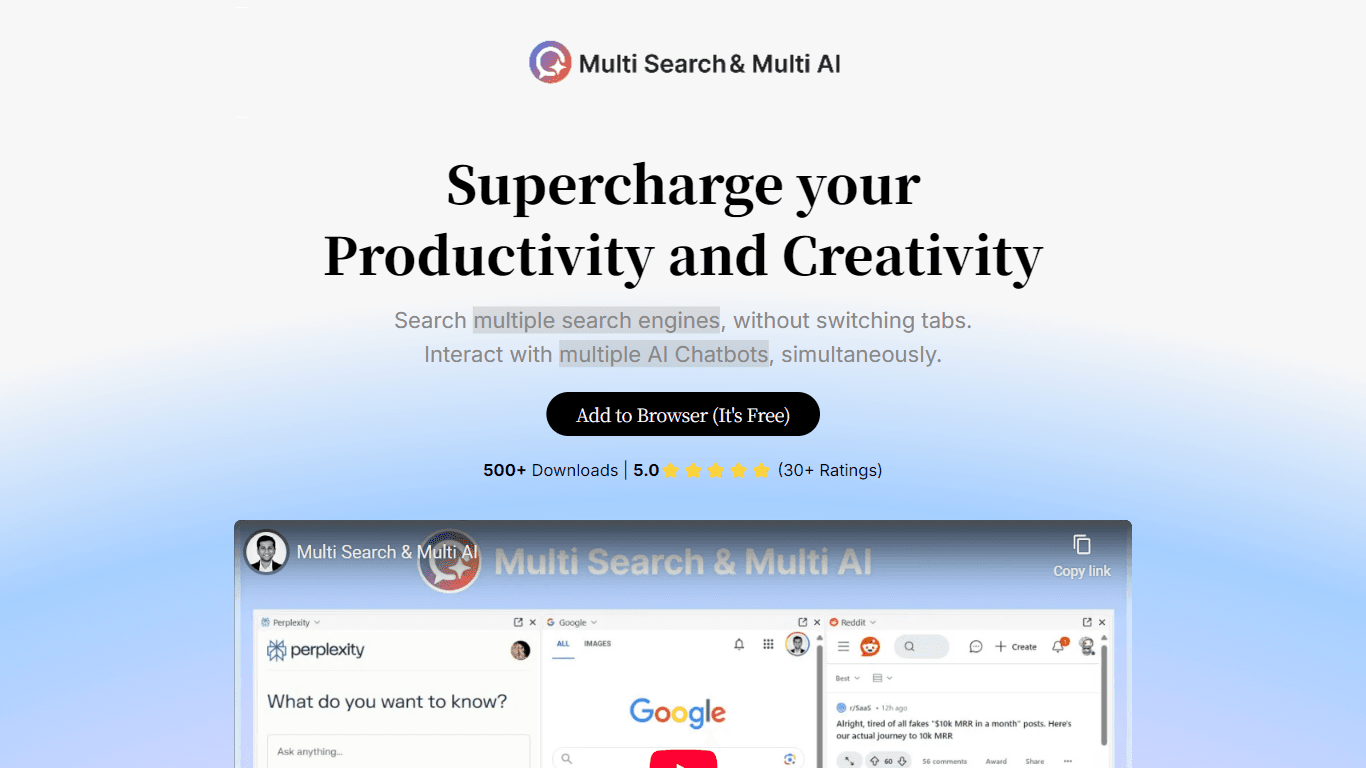 Multi Search & Multi AI
