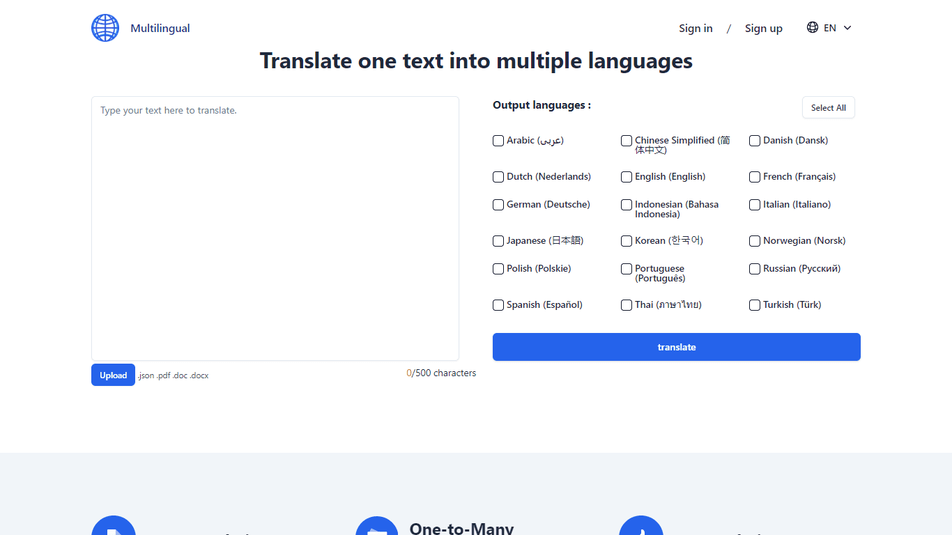 Multilingual