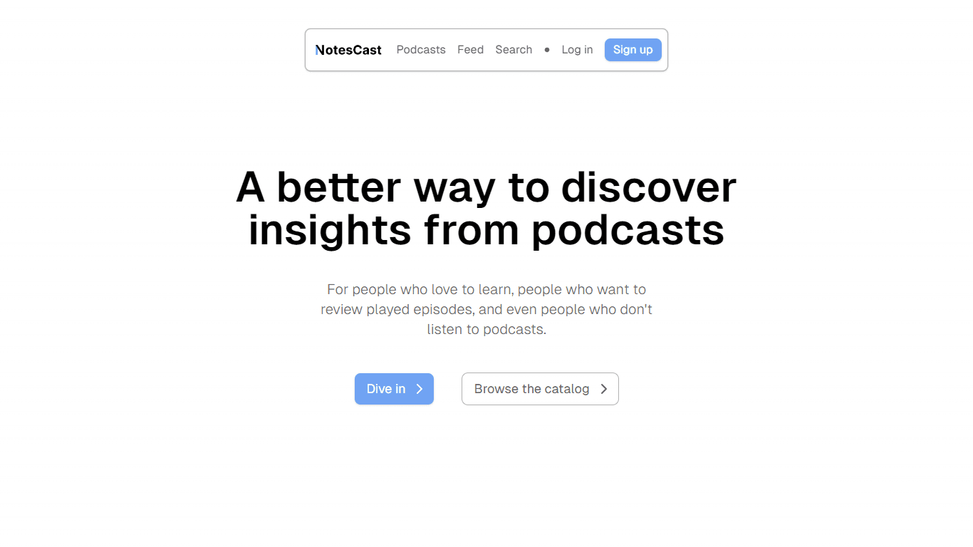 NotesCast