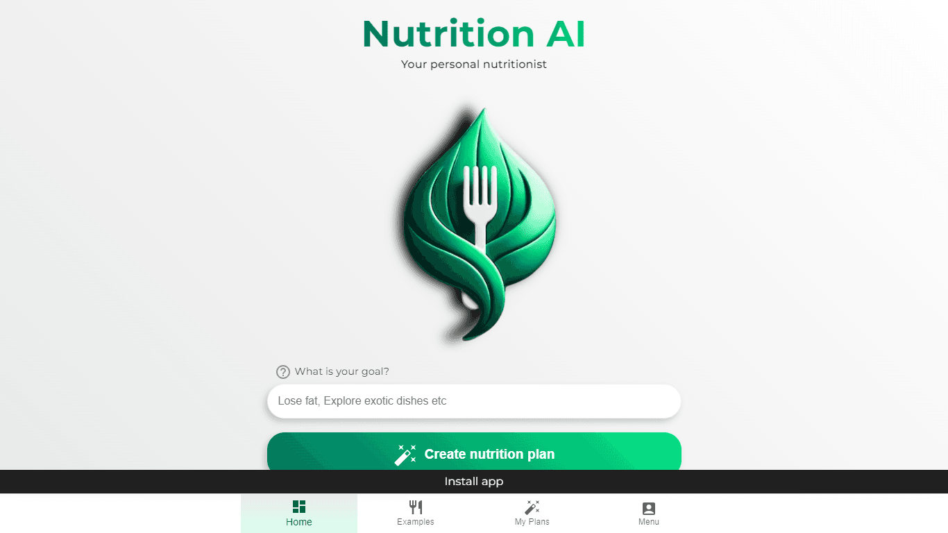 Nutrition AI