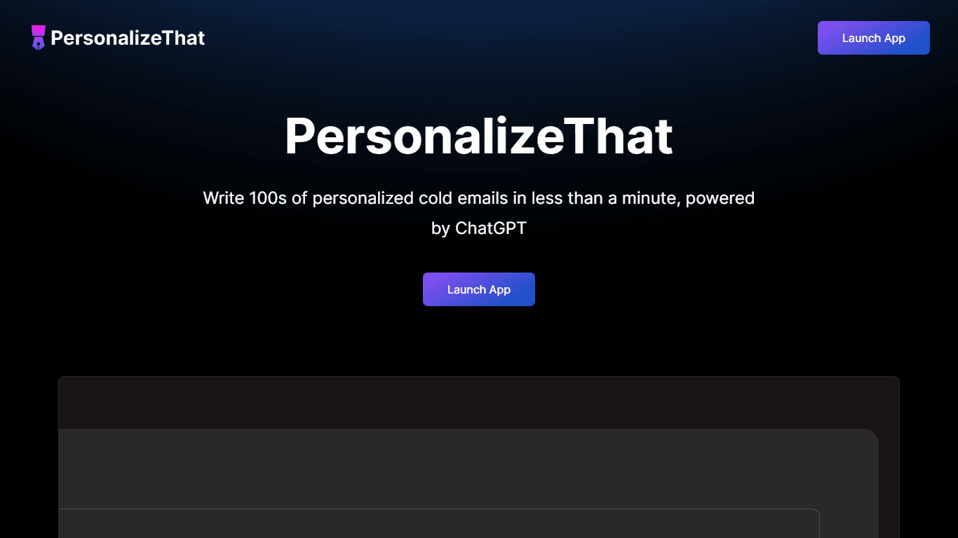 PersonalizeThat