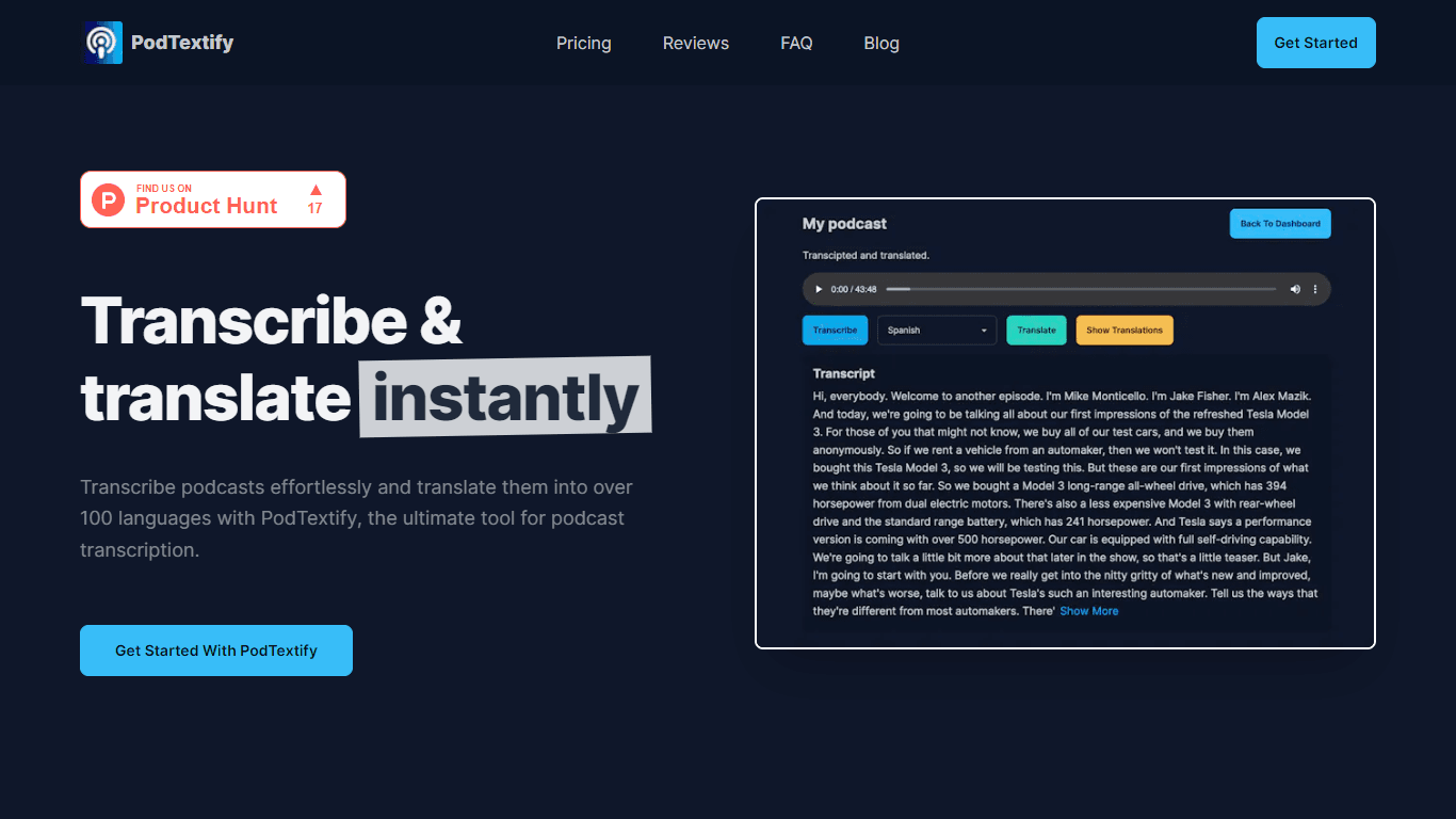PodTextify