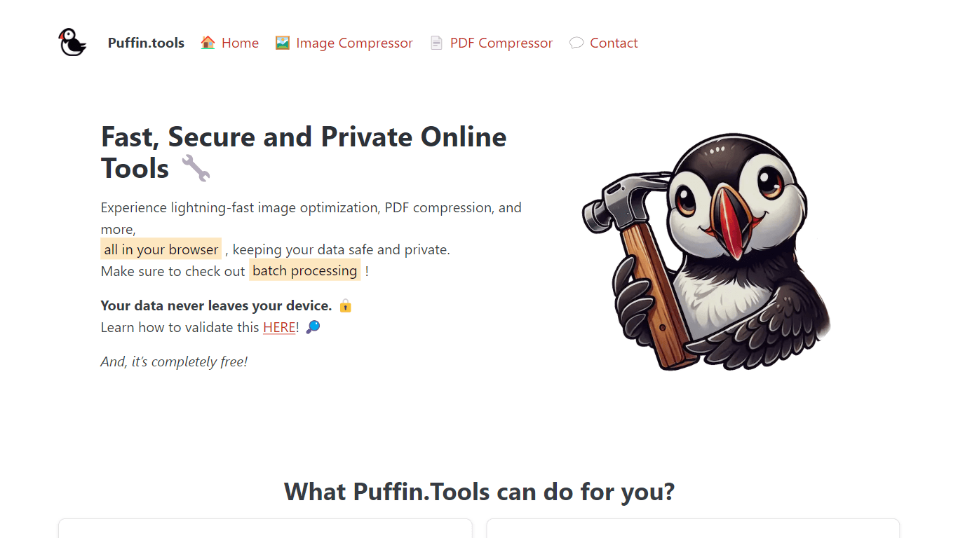 Puffin Tools