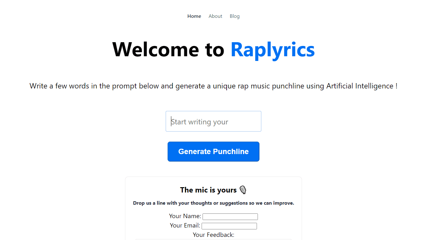 Raplyrics