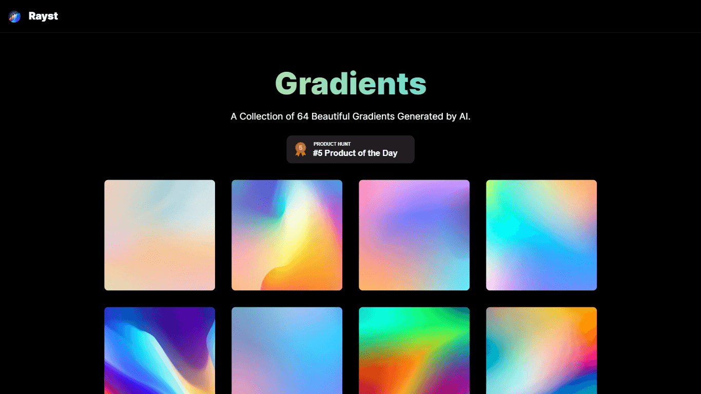 Rayst Gradients