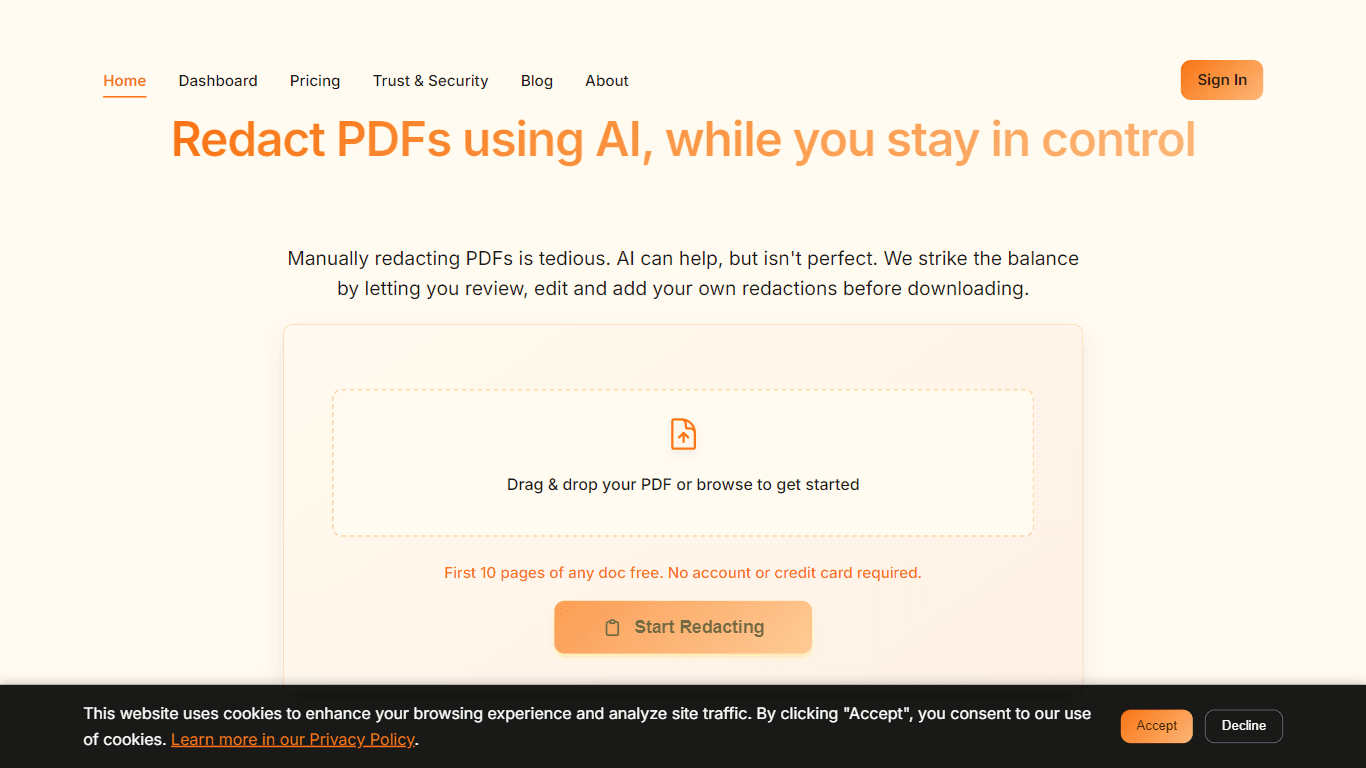 RedactMyPDF