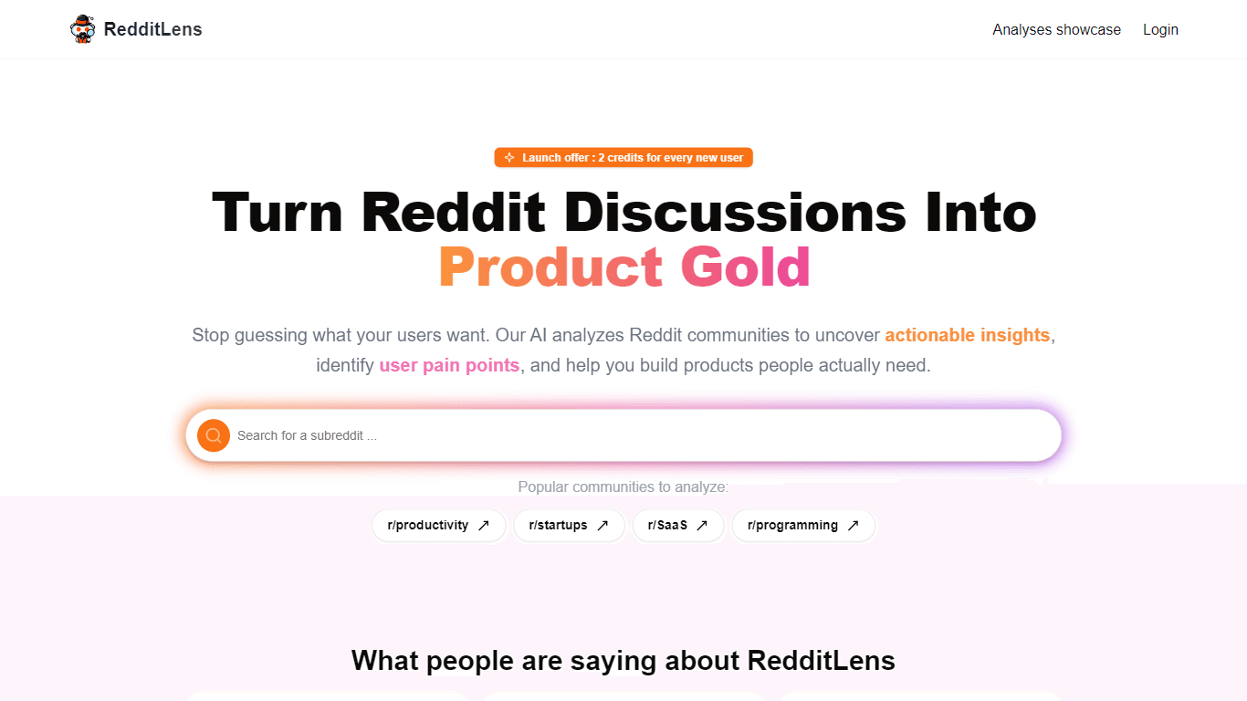 Redditlens